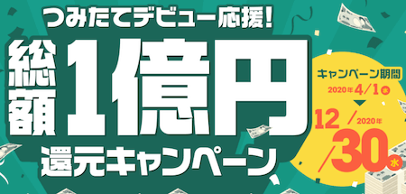 松井証券1億円キャンペーンの画像（掲載承認済み）